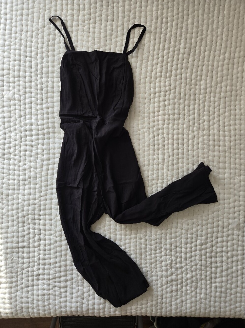 Old Navy Black Women's Spaghetti-Strap Jumpsuit Size Small